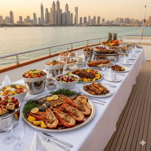 Gourmet catering service