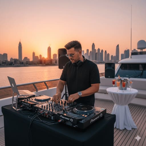 Live entertainment DJ