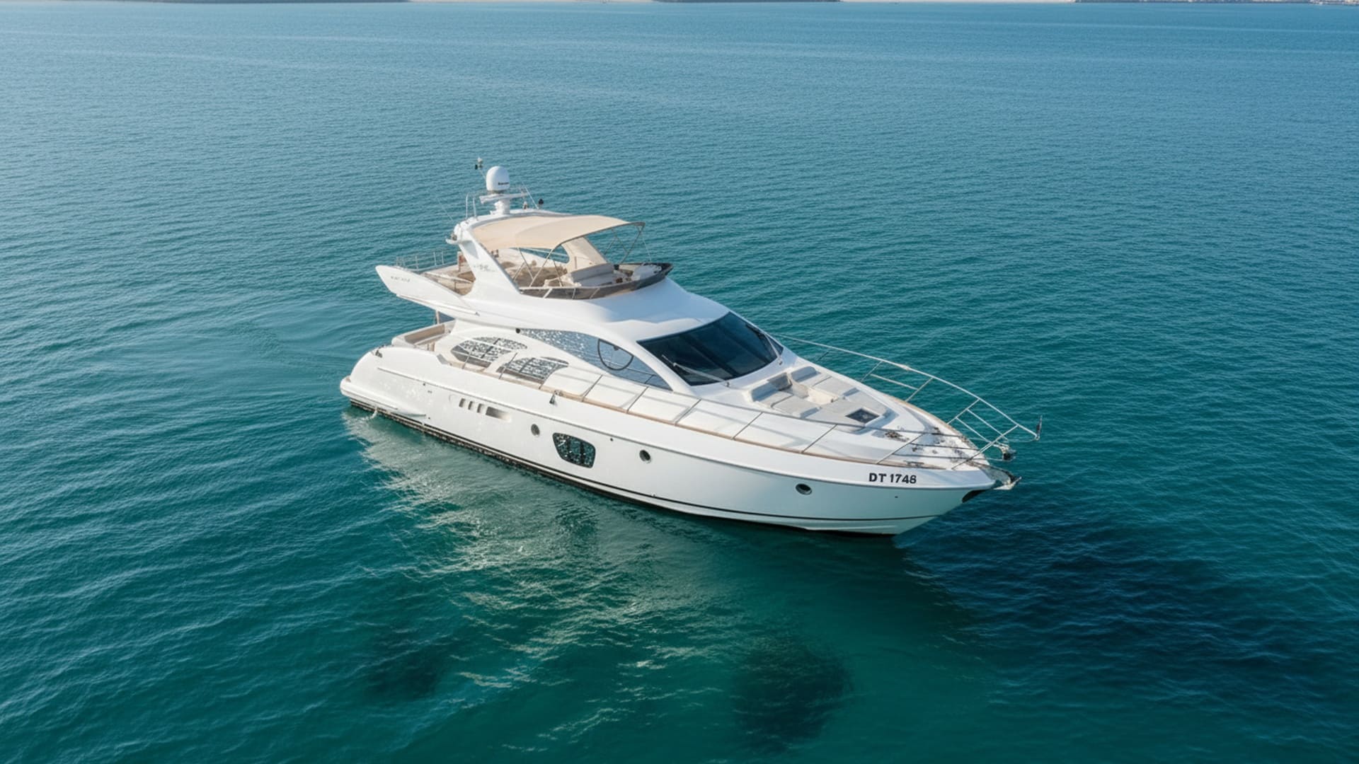 Vista aérea de Azimut My Choice 55 ft en Dubai Marina