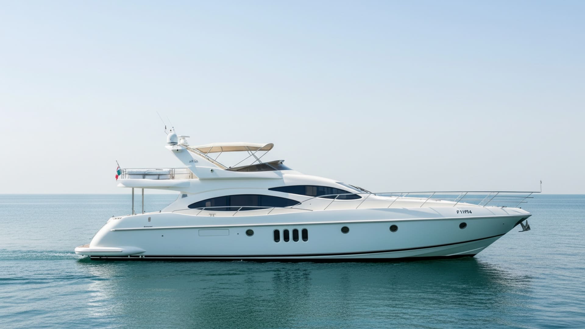 Внешний вид роскошной яхты Azimut Princess 68 ft
