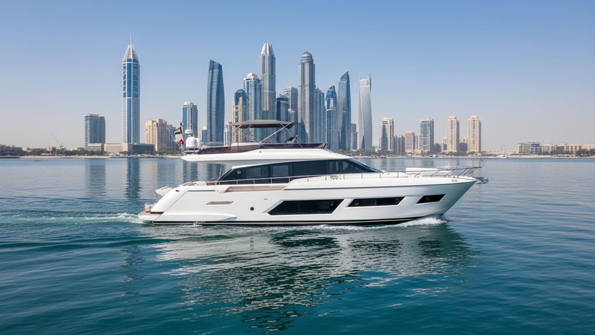 Аренда яхты Ferretti 67 футов в Дубае