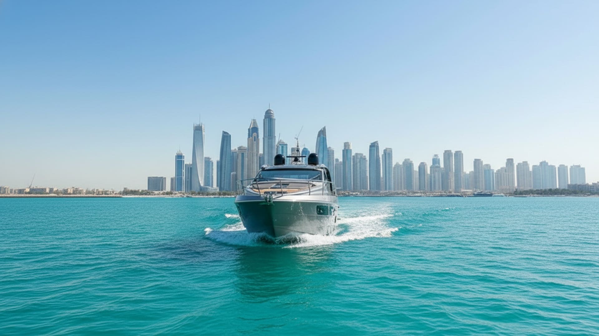 Ponte e area salotto dello yacht Pershing 5X Pearl Gray 52 ft