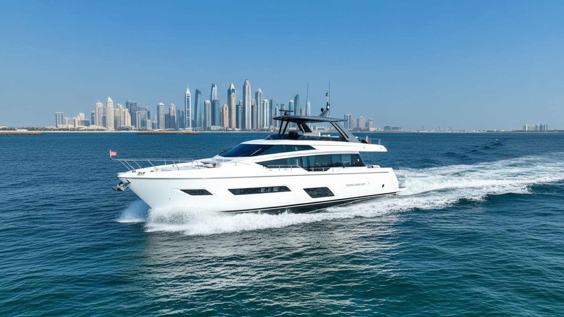 Ferretti 78 ft yacht charter Dubai