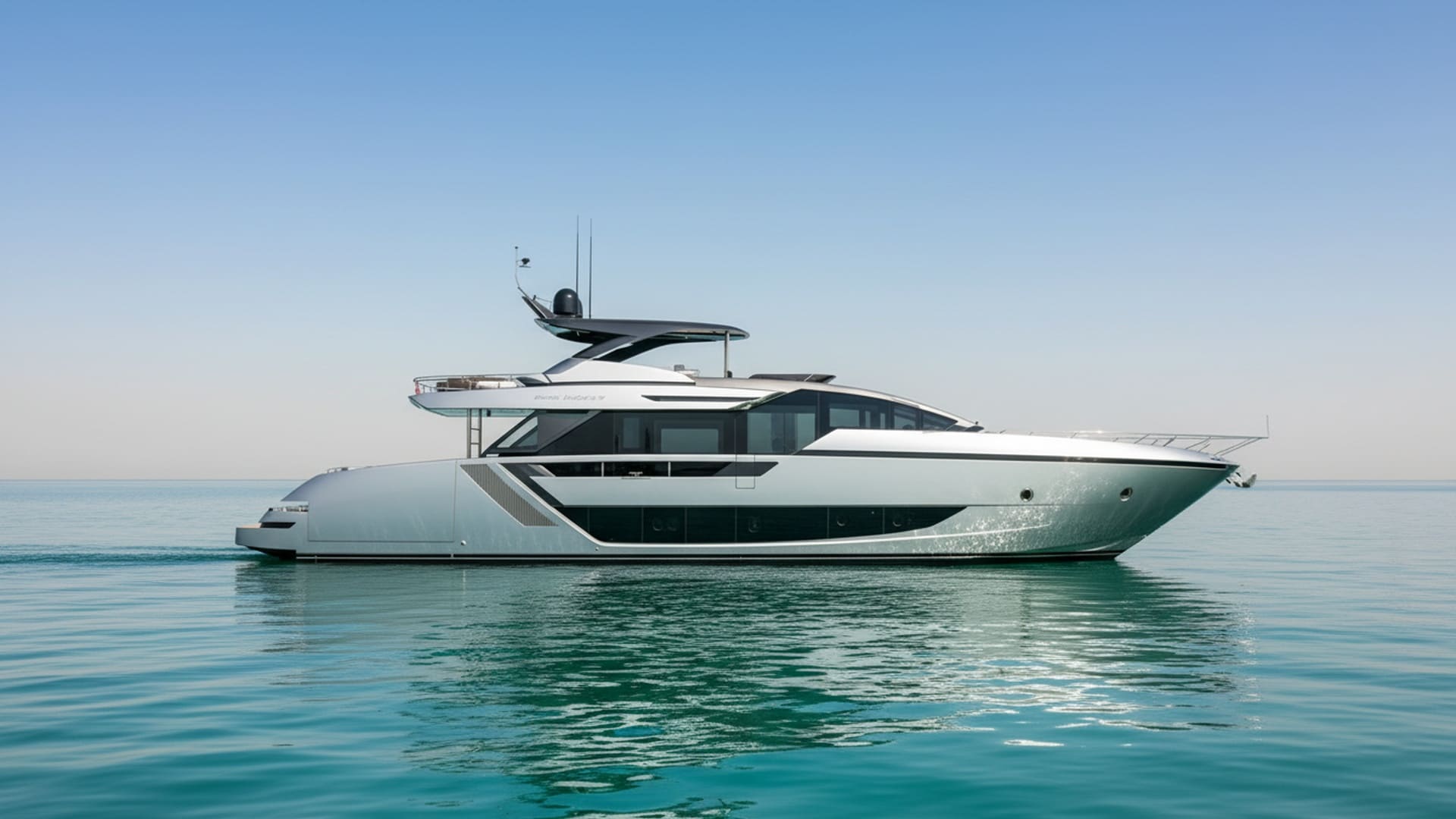 Riva 82 ft luxury yacht exterior view