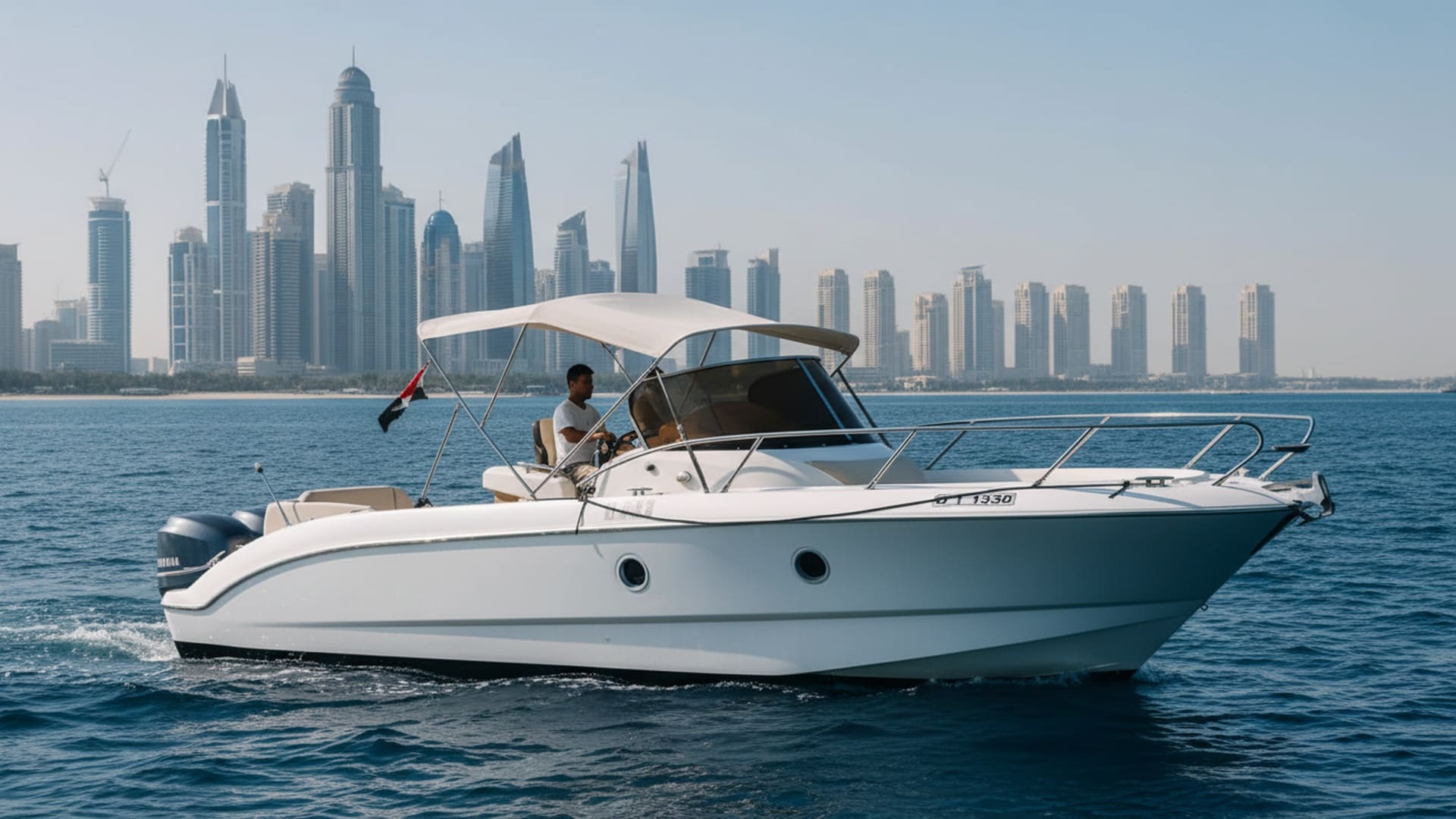 Key Largo 30 ft yacht di lusso a Dubai Marina