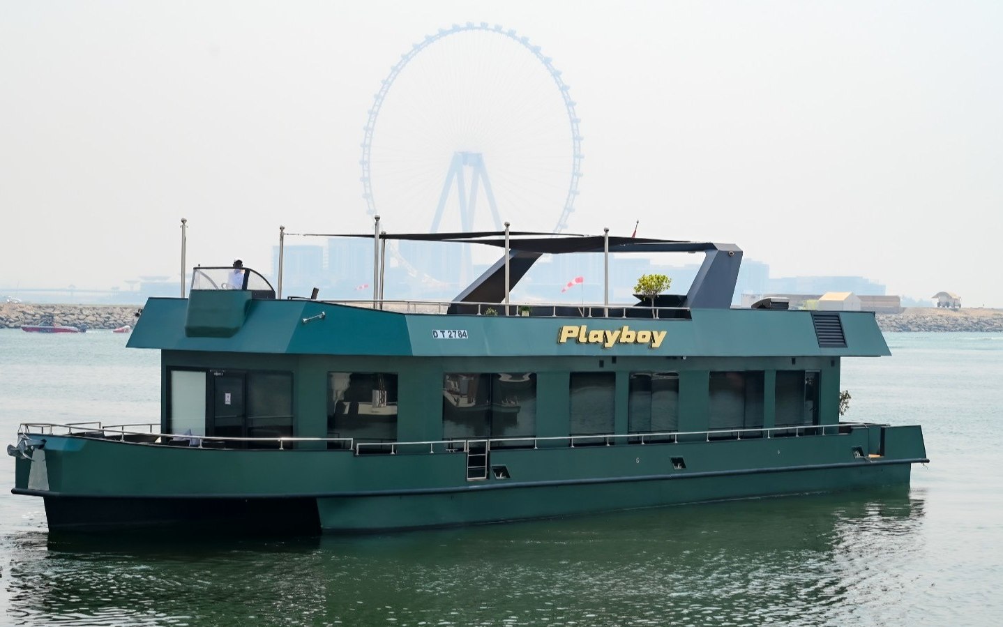 100 ft Play Boy Houseboat