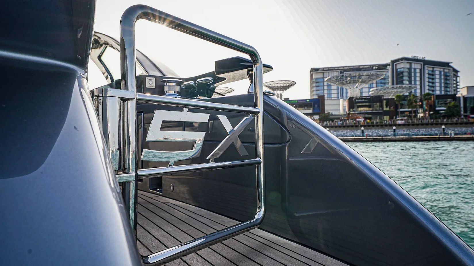Pershing 5X Shark Grey, photo 9